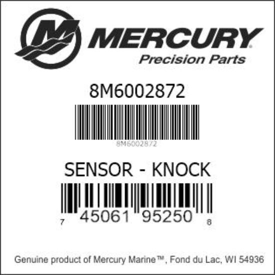 8M6002872 Sensor, Knock, M8