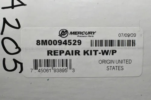 8M0094529 Repair Kit, Water Pump, 150hp FourStroke EFI Outboards