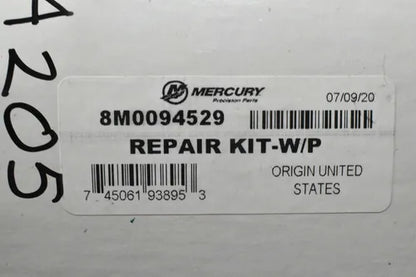 8M0094529 Repair Kit, Water Pump, 150hp FourStroke EFI Outboards