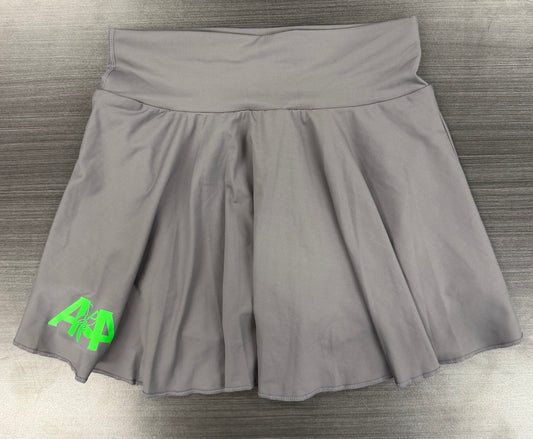 Women's Sport Skirt w/Shorts Gray