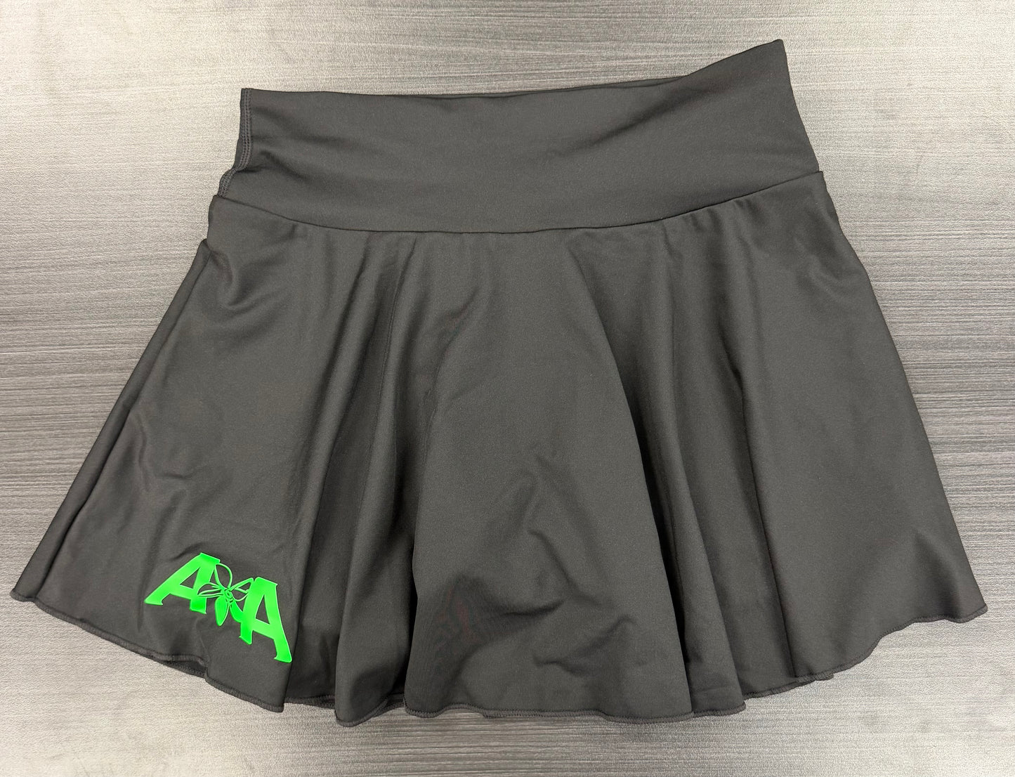 Women's Sport Skirt w/Shorts Black