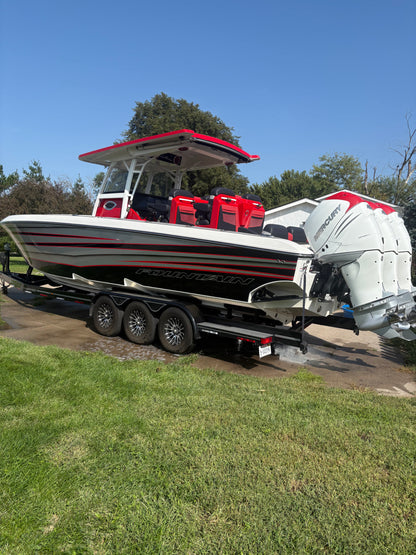 2023 Fountain 34 SC, Triple Mercury Verado 400s