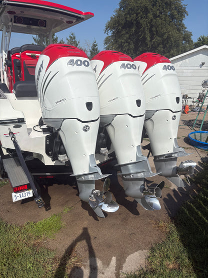2023 Fountain 34 SC, Triple Mercury Verado 400s