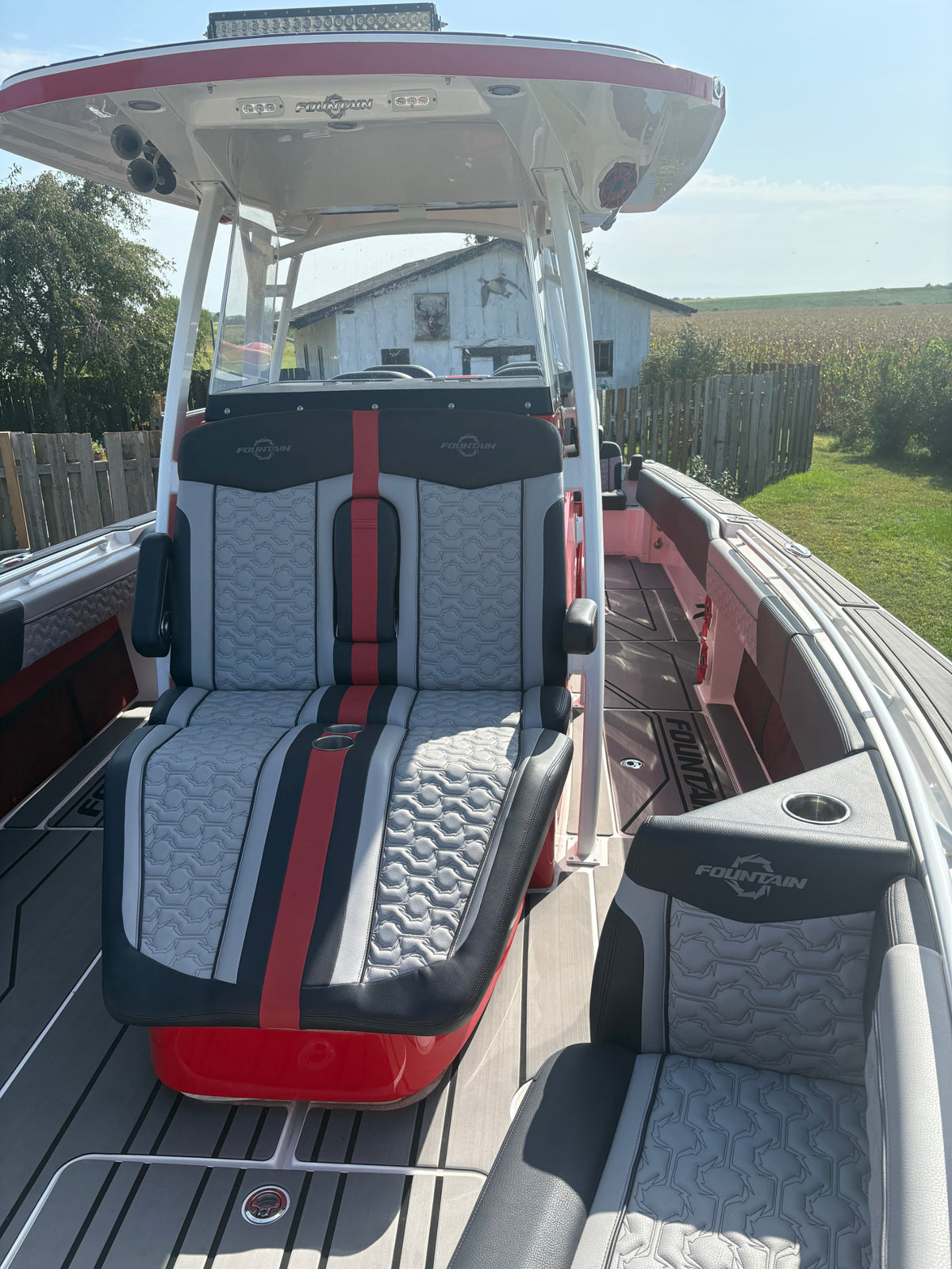2023 Fountain 34 SC, Triple Mercury Verado 400s
