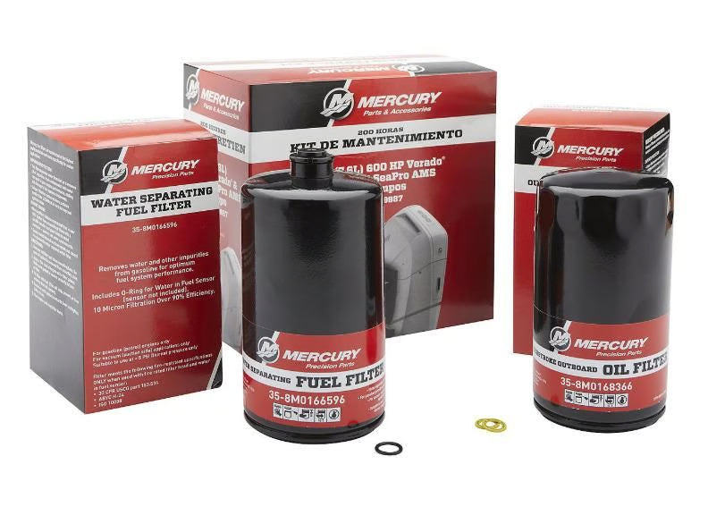 8M0179987 Service Kit, 200 Hrs., V12, 4-Stroke