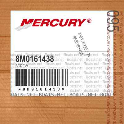 8M0161438 Screw, M10 X 1.5 X 60