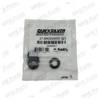 8M0204692 Quicksilver Drain Plug Gasket for Select Mercury 9.9-11.5 FourStroke Outboards