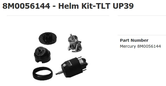 8M0056144 Helm Kit, Tilt, Upper Status: Active Weight: 16.30 Unit of Measure: Each Order in Multiples: 1