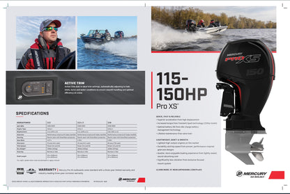 1117F231D - Mercury 115 EXLPT V6 Pro XS RM