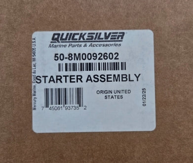 8M0092602 Starter Motor