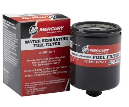 8M0095659 is Superseded to 8M0157616 Filter, Fuel/Water Seaparating
