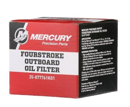 877761K01 Oil Filter, 75-115hp FourStroke & 150hp EFI FourStroke Outboards