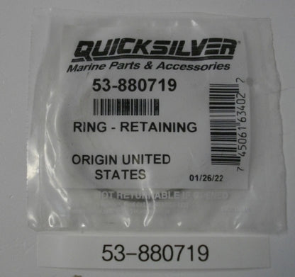 880719 Ring, Retaining