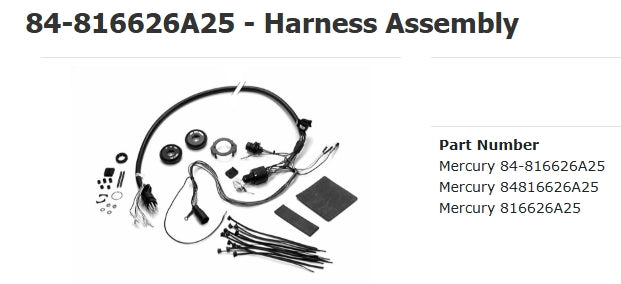 816626A25 Harness Assembly