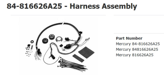 816626A25 Harness Assembly