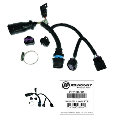 892444T02 ORD 84-8M0153356 Harness Assembly, Adapter, 10 Pin to 14 Pin