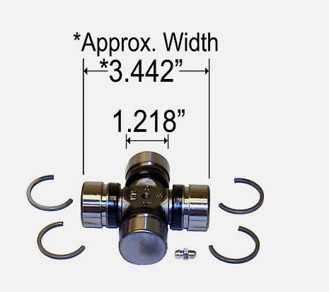 866136A01 Cross And Bearing, 1.218 In. OD Caps