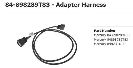 898289T83 Adapter Harness, CAN P/CAN