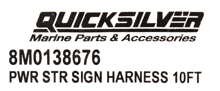 8M0138676 Harness, Power Steering, 10 Ft.