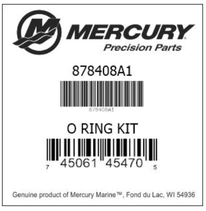 878408A1 O-Ring Kit, Complete