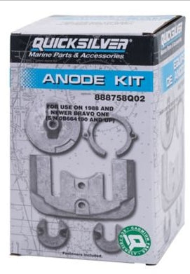 888758Q02 888758Q02 Aluminum Anode Kit - MerCruiser Bravo One