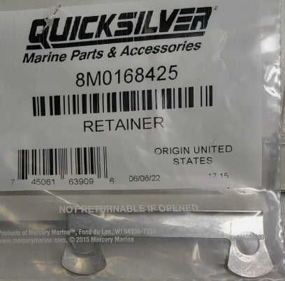 893409 is Superseded to 8M0168425 Retainer
