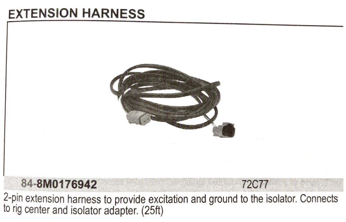 8M0176942 Harness-Excitation Extension 25 Ft