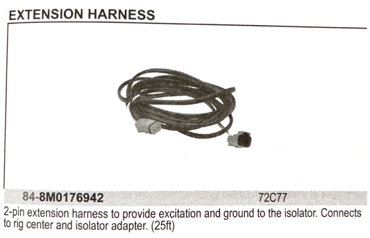 8M0176942 Harness-Excitation Extension 25 Ft