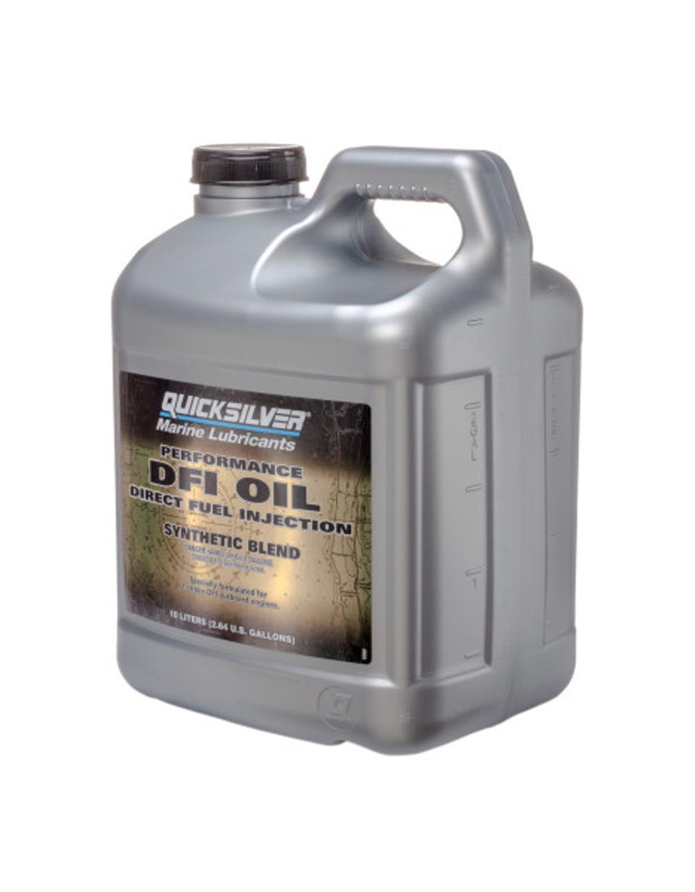 8M0229801 Quicksilver Performance Direct Injection Heavy-Duty Engine Oil, 2.5-gallon