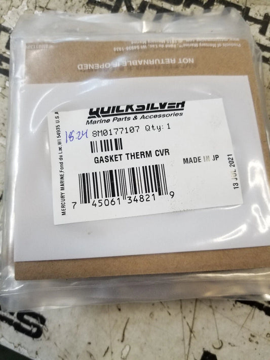 8M0177107 Quicksilver Thermostat Gasket, Mercury, 9.9-60hp