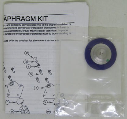 8M6002988 Mercury Diaphragm 8M6002988 for Select Mercury 75-300hp TwoStroke and Diesel Outboards