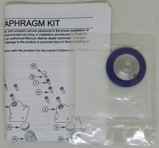 8M6002988 Mercury Diaphragm 8M6002988 for Select Mercury 75-300hp TwoStroke and Diesel Outboards