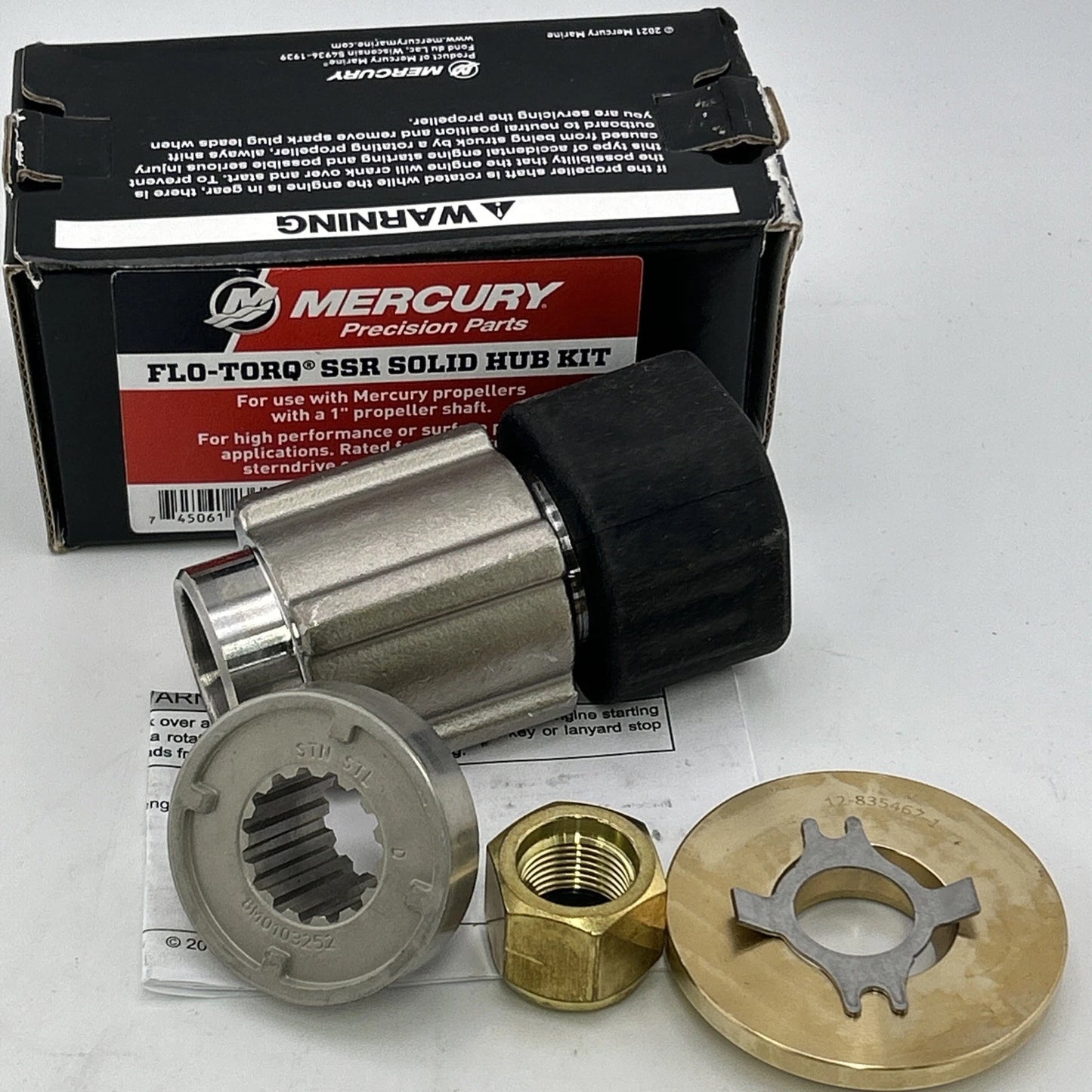 8M0101602 Flo-Torq, SSR Solid Hub Kit, 1 In. Shaft