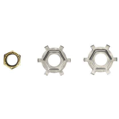 11-52707Q1 Prop Nut Kit, 2 Nylock Nuts &amp; 4 Tab Washers
