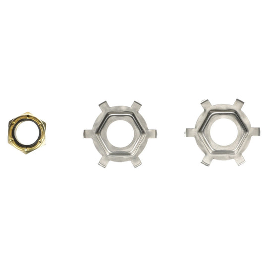 11-52707Q1 Prop Nut Kit, 2 Nylock Nuts &amp; 4 Tab Washers