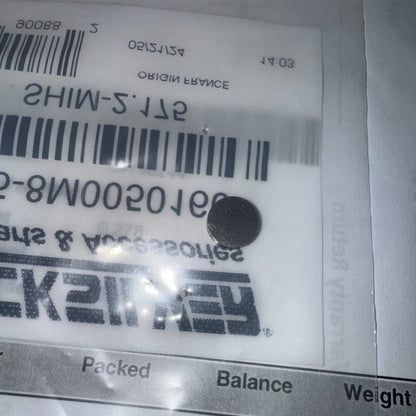 15-8M0050160 Shim, Valve, 2.172