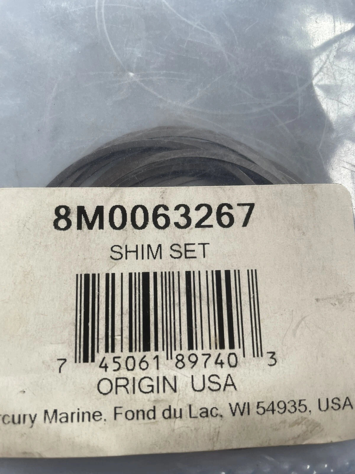 15-8M0063267 Shim Set