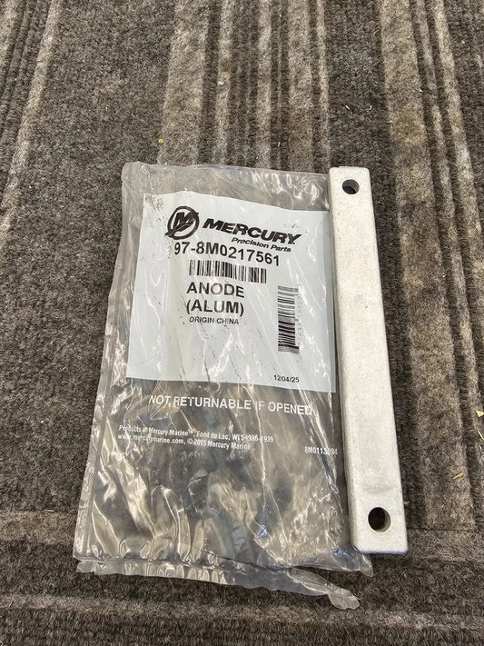 8M0012083 / 8M0217561 Aluminum Anode for Mercury L6 and V10 350-425hp Verado and Mercury Racing V8 450R and 500R Outboards